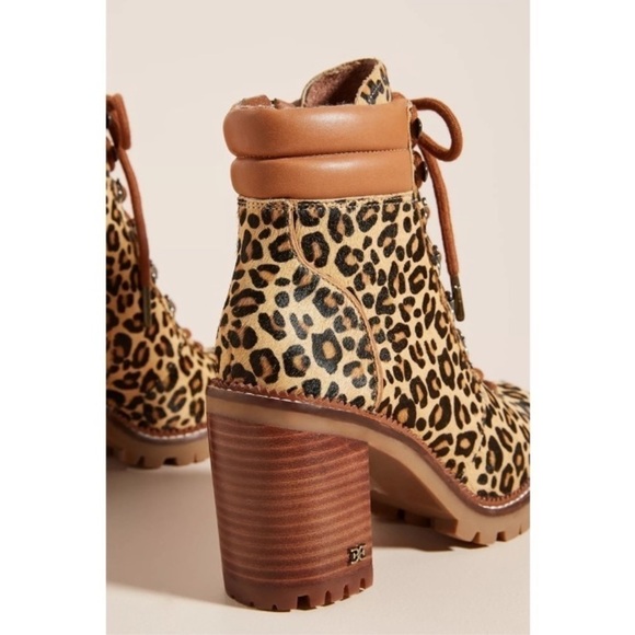 Anthropologie Sam Edelman Sade Lace-Up Hiker Ankle Boots 8.5 Maximalist Mon Wife - Picture 10 of 16